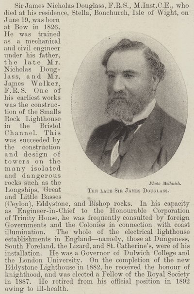 A néhai Sir James Douglass alkotó: English Photographer