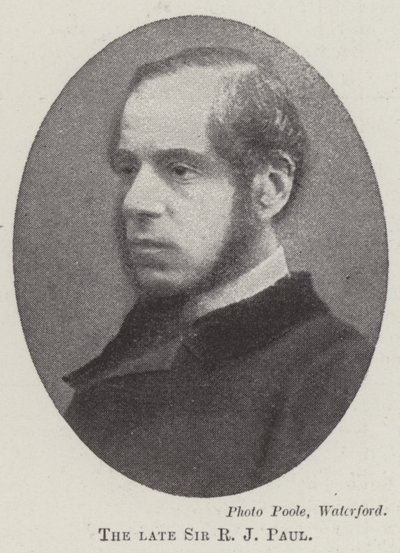 A néhai Sir R J Paul alkotó: English Photographer