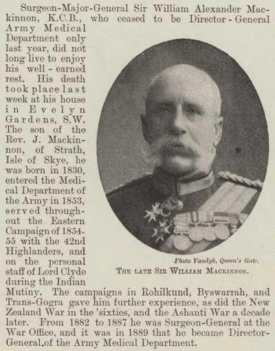 A néhai Sir William Mackinnon alkotó: English Photographer