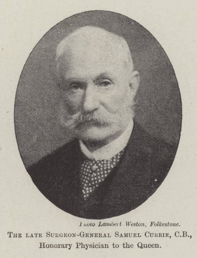 Samuel Currie néhai sebész, CB, a királynő tiszteletbeli orvosa alkotó: English Photographer