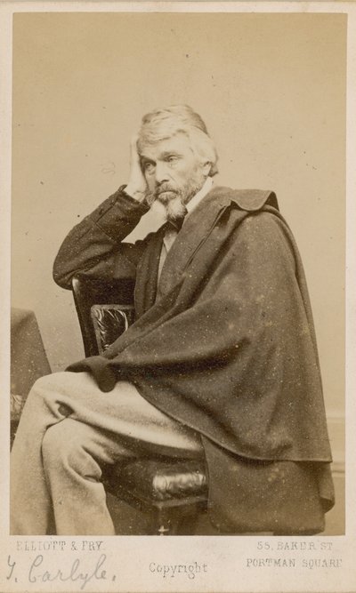 Thomas Carlyle alkotó: English Photographer