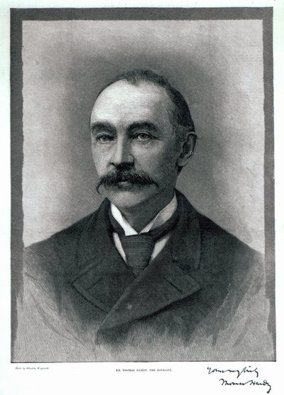 Thomas Hardy, 1892 alkotó: English Photographer
