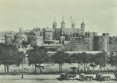 Londoni Tower, Tower Hill, 1890 alkotó: English Photographer