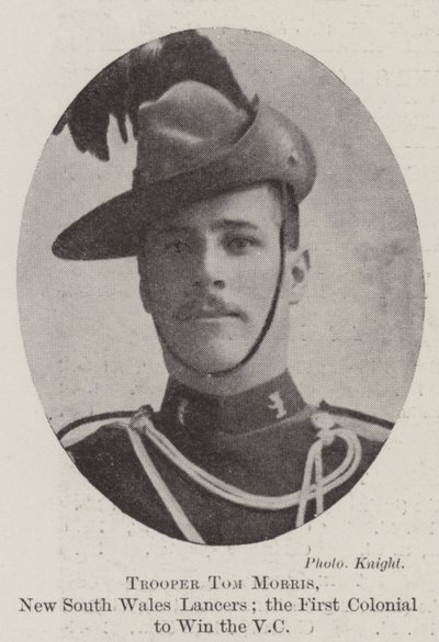 Tom Morris katona, New South Wales Lancers; az első gyarmati, aki megnyerte a VC-t alkotó: English Photographer