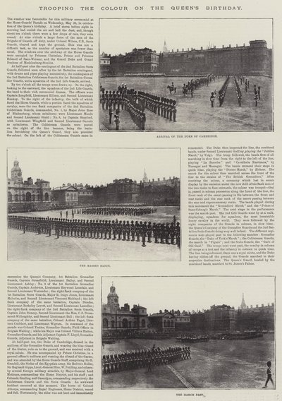 Csapatban a szín a Queens születésnapján alkotó: English Photographer