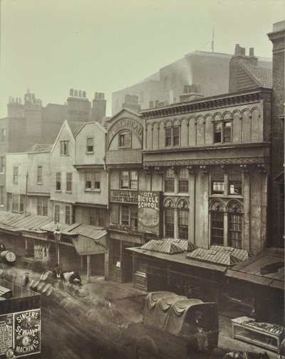 Turks Head, Aldgate, London, 1883 alkotó: English Photographer
