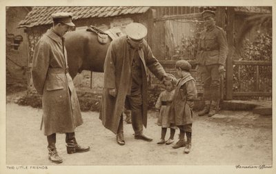 Két kis barát (fekete-fehér fotó) alkotó: English Photographer