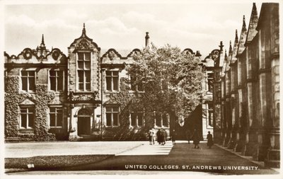 United Colleges, St Andrews Egyetem, Skócia (f/w fotó) alkotó: English Photographer