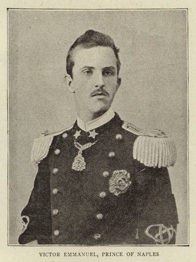 Viktor Emmanuel, Nápoly hercege alkotó: English Photographer