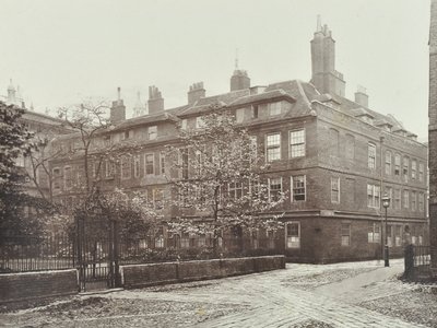 Kilátás a Clifford Innre, London City, 1885 alkotó: English Photographer