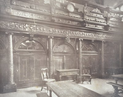 Kilátás a Grays Inn Hallra, London, 1885 alkotó: English Photographer
