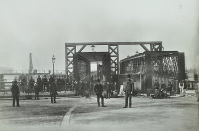 Kilátás a woolwichi kompról, 1889 alkotó: English Photographer