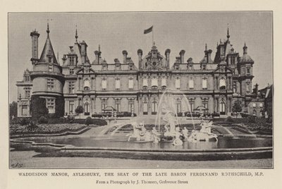 Waddesdon Manor, Aylesbury, a néhai Ferdinand Rothschild báró, képviselő székhelye alkotó: English Photographer