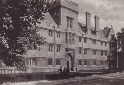 Wadham College, Front alkotó: English Photographer