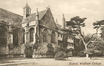 Wadham College, Oxford, Oxfordshire (f/w fotó) alkotó: English Photographer