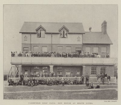 Wakefield golfklub, New House, Heath Links alkotó: English Photographer