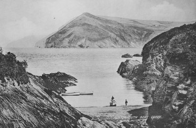 Watermouth Boat Creek (f/w fotó) alkotó: English Photographer