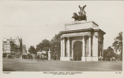 Wellington Arch és Quadriga, Hyde Park Corner alkotó: English Photographer