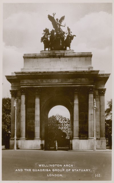 Wellington Arch és a Quadriga-szoborcsoport alkotó: English Photographer
