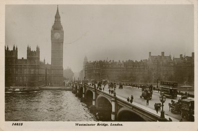 Westminster Bridge, London alkotó: English Photographer