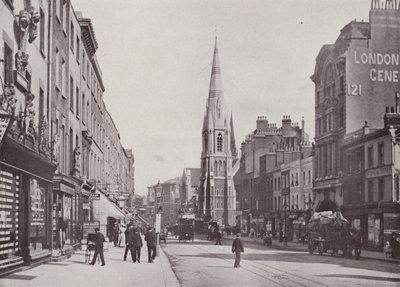 Westminster Bridge Road, a Krisztus templommal alkotó: English Photographer