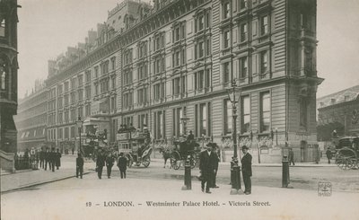 Westminster Palace Hotel, Victoria Street, London alkotó: English Photographer