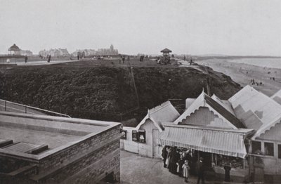 Whitley Bay, The Links (fekete-fehér fotó) alkotó: English Photographer