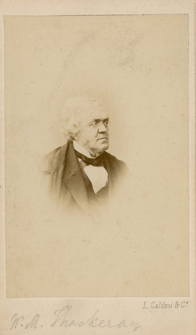 William Makepeace Thackeray alkotó: English Photographer