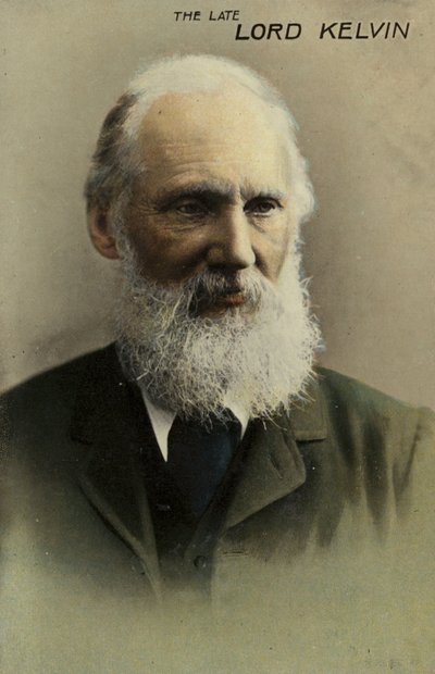William Thomson, Kelvin 1. báró (1824-1907), brit fizikus és mérnök (színes fotó) alkotó: English Photographer