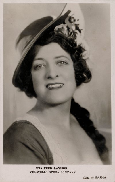 Winifred Lawson, Vic-Wells Opera Company (f/w fotó) alkotó: English Photographer