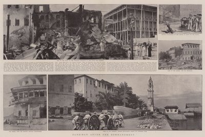 Zanzibár a bombázás után alkotó: English Photographer