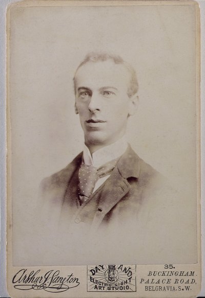 Arthur Rackham (1867-1939) portréja (szépia fotó) alkotó: English Photographer English Photographer