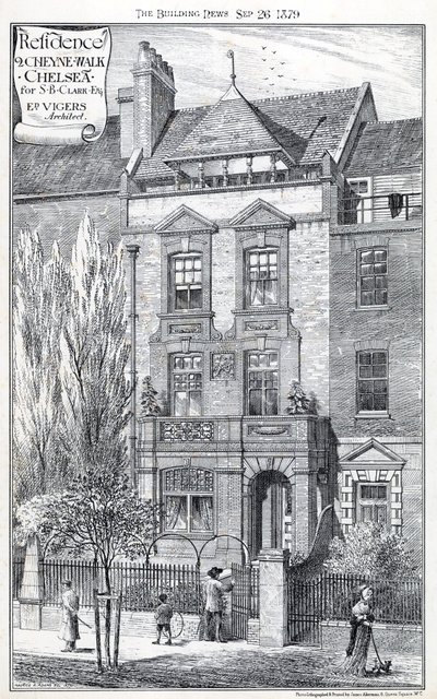 2 Cheyne Walk alkotó: English School