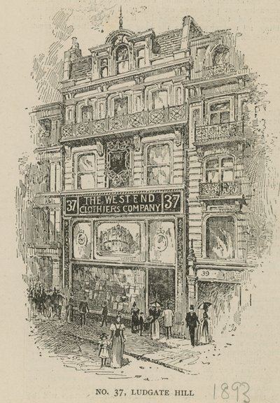 37 Ludgate Hill, London alkotó: English School