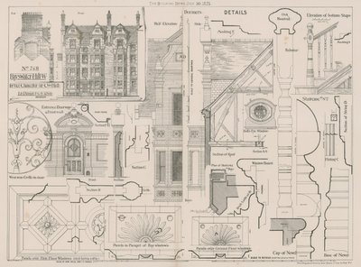 7 és 8 Bayswater Hill, London alkotó: English School