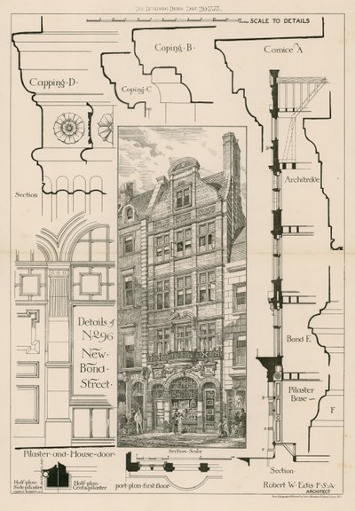 96 Bond Street, London alkotó: English School