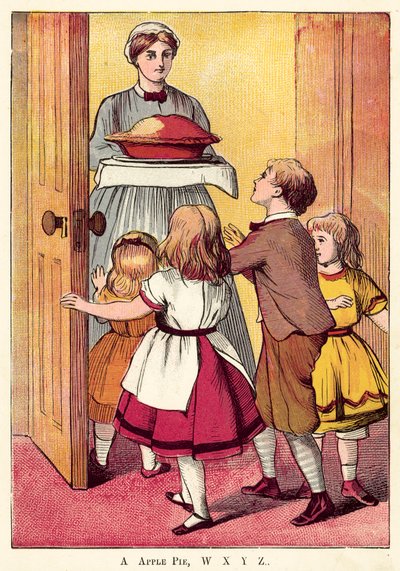 A, Almás pite, W, X, Y, Z alkotó: English School