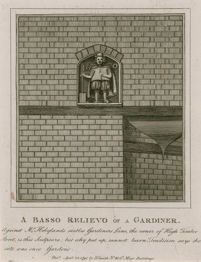 Egy Gardiner Basso Relievo alkotó: English School