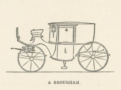 A Brougham (metszet) alkotó: English School