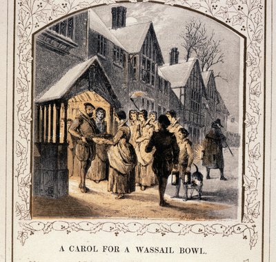Egy ének egy Wassail Bowlhoz, 1840-es évek alkotó: English School