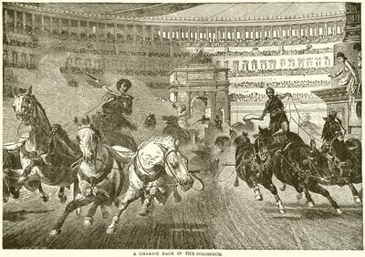 Szekérverseny a Colosseumban alkotó: English School