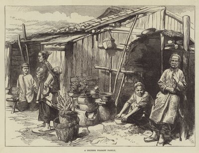 Egy kínai parasztcsalád (metszet) alkotó: English School