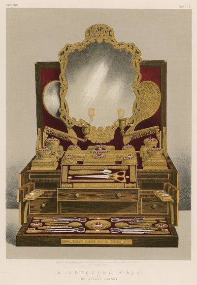 Asprey úr öltözőtokja, London alkotó: English School