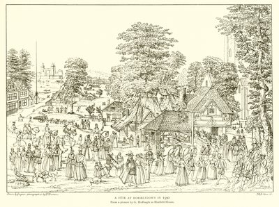 Egy ünnep Horselydownban 1590-ben alkotó: English School