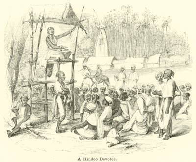 Egy hindu bhakta alkotó: English School