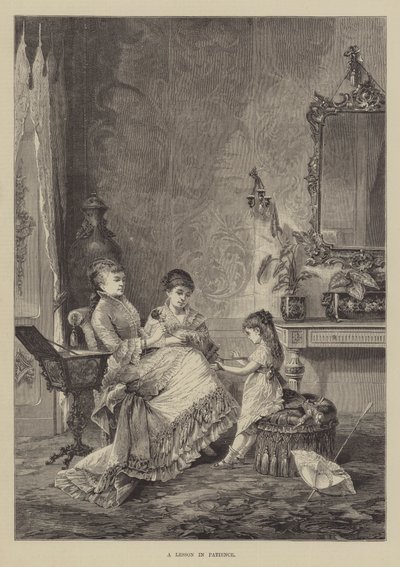 A türelem leckéje (metszet) alkotó: English School