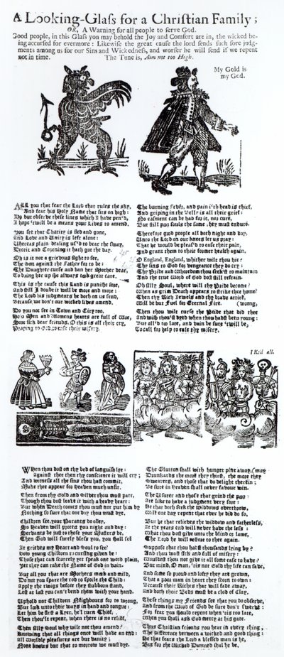 Szemüveg egy keresztény család számára, 1665 körül alkotó: English School