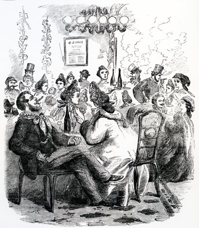 Éjszakai ház a Haymarketben alkotó: English School