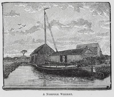 Norfolk Wherry (metszet) alkotó: English School