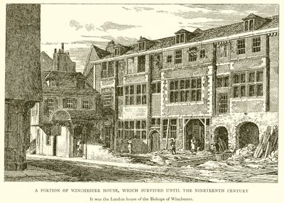 A Winchester-ház egy része, amely a tizenkilencedik századig fennmaradt alkotó: English School